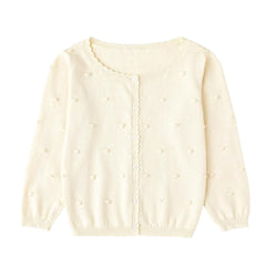 Vexan Beige Cardigan Sweater for Female