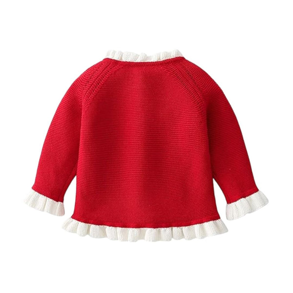 Vexan Baby Knit Cardigan Sweater for Female