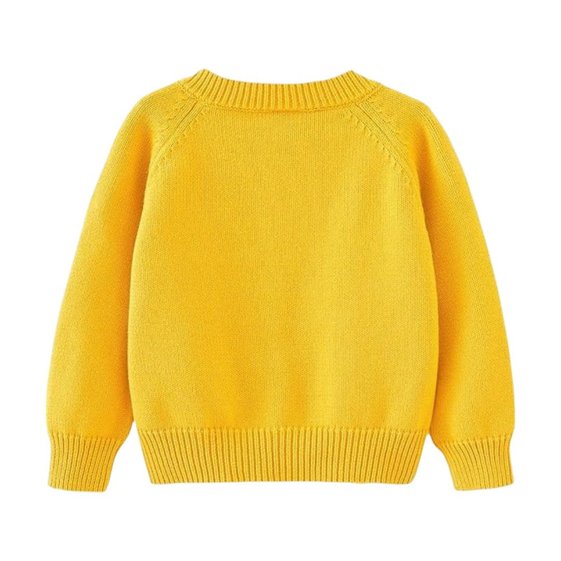 Vexan Yellow Knit Cardigan for Female