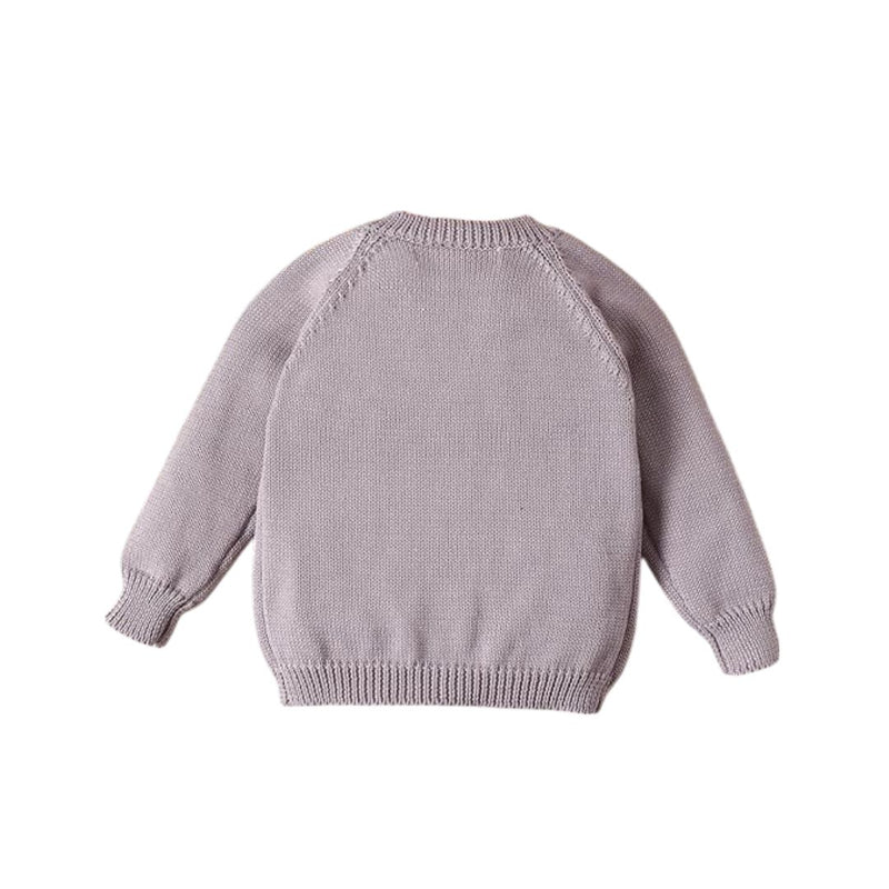 Vexan Mauve Knit Cardigan for Female