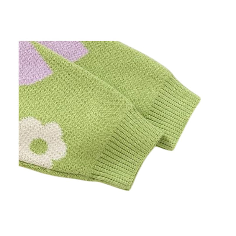 Vexon Floral Knit Baby Sweater For Female