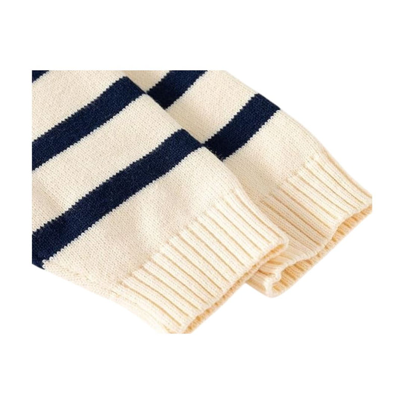 Vexan Striped Heart Cardigan for Female
