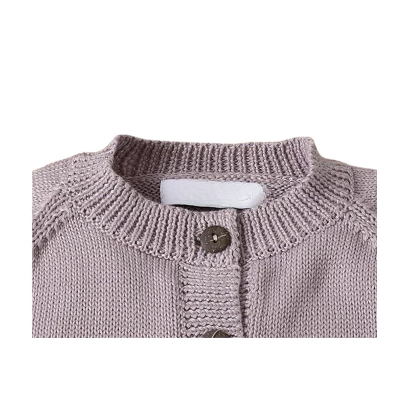Vexan Mauve Knit Cardigan for Female