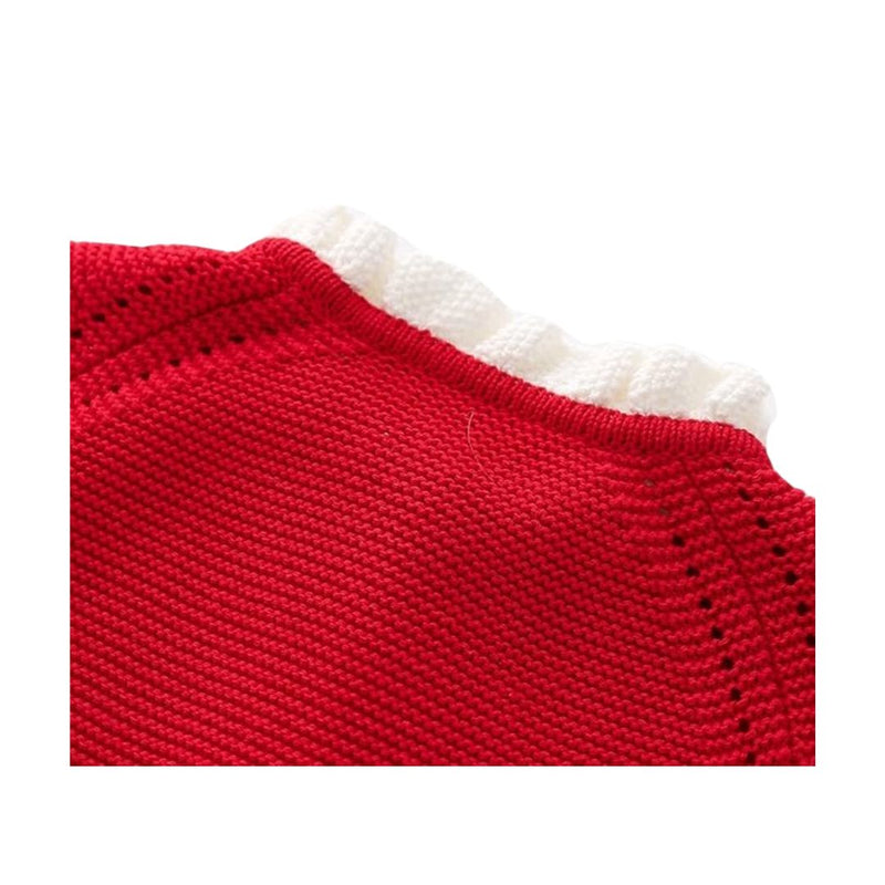 Vexan Baby Knit Cardigan Sweater for Female