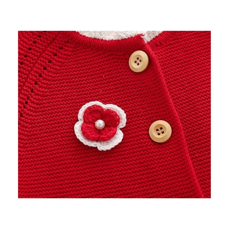 Vexan Baby Knit Cardigan Sweater for Female
